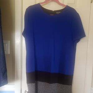 Vince Camuto color block dress